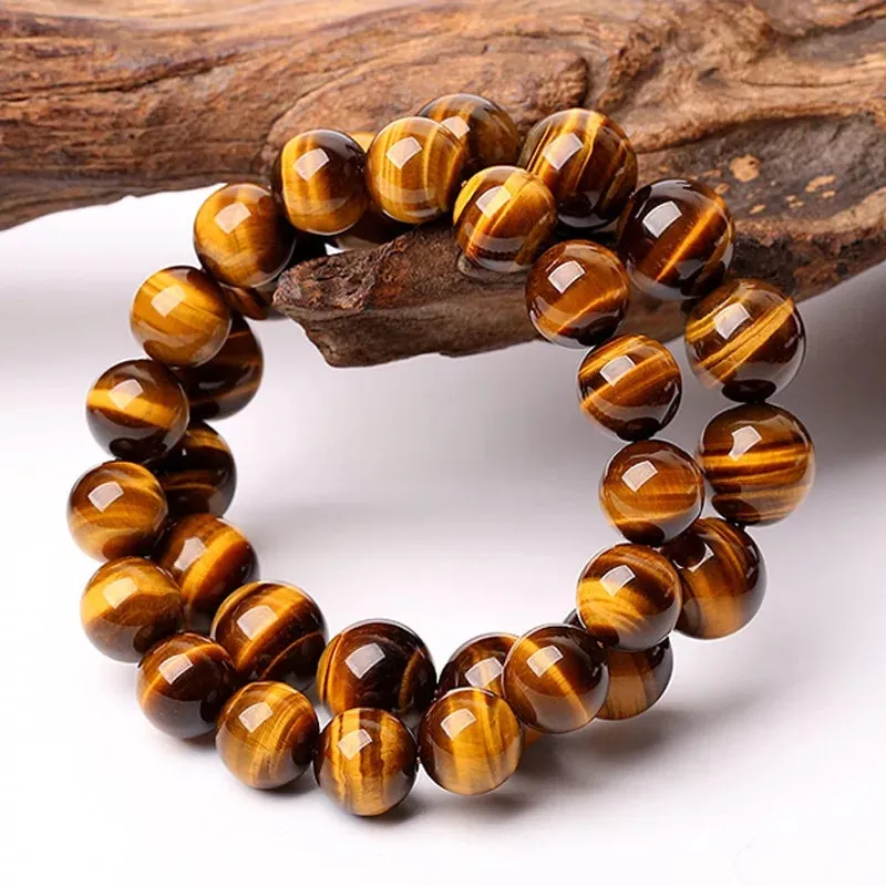 10mm Tigers Eye Bracelet