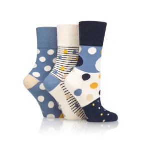 3 Pairs Non Binding Socks for Women in Summer Spots