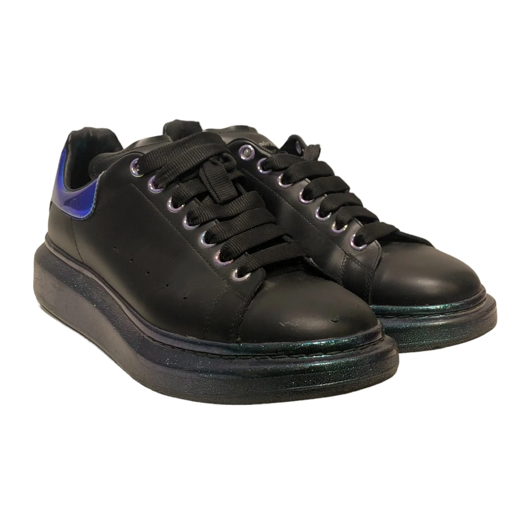 Alexander McQueen/Low-Sneakers/US 11/Leather/MLT/Oversized Holographic