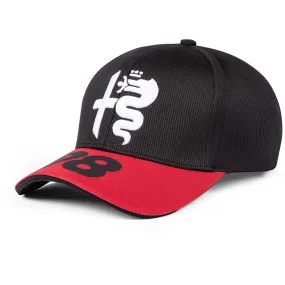 Alfa Romeo Racing F1 2023 Theo Pourchaire #98 Team Baseball Hat- Black