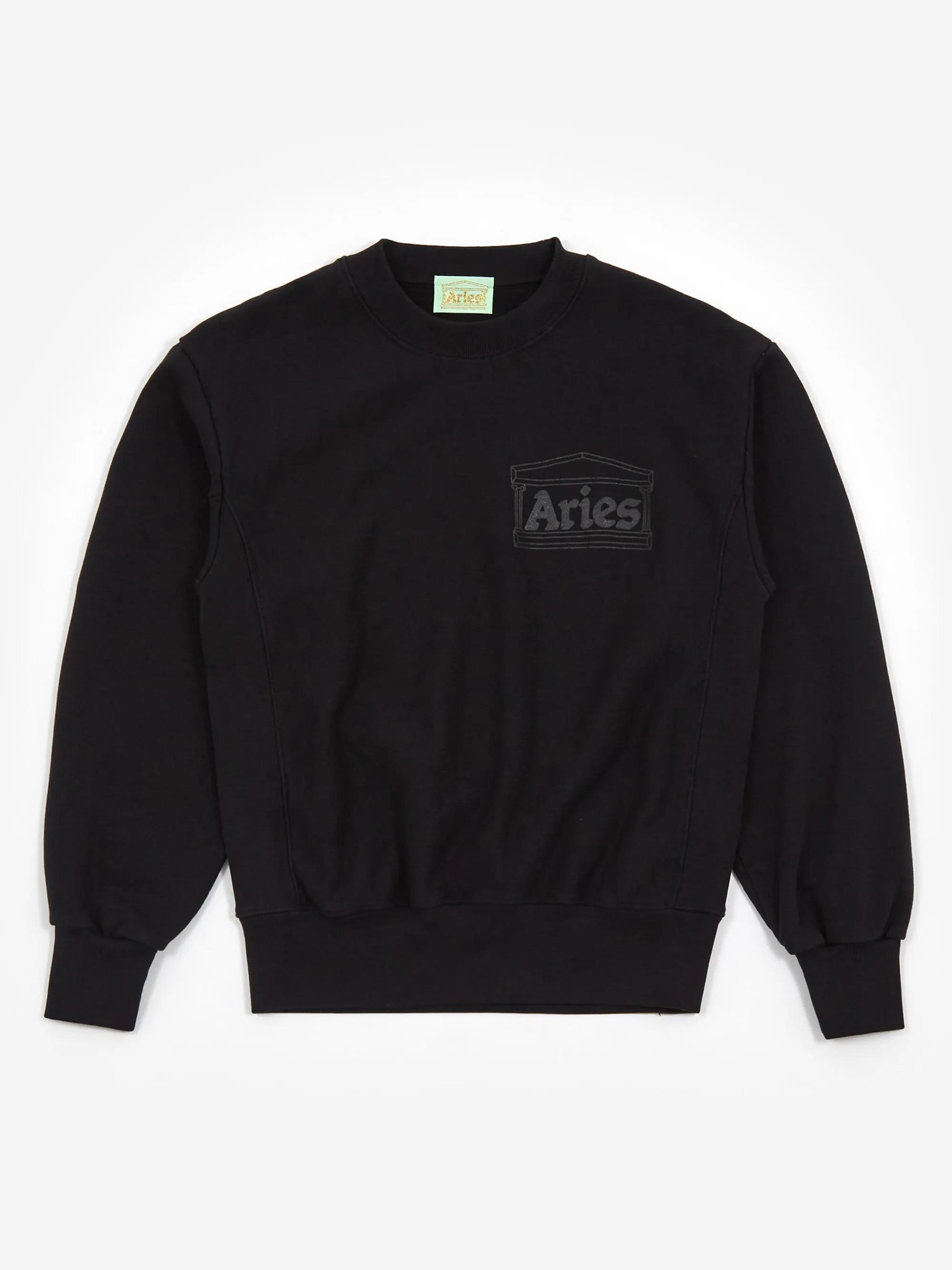 Aries Premium Temple Sweatshirt W - Black