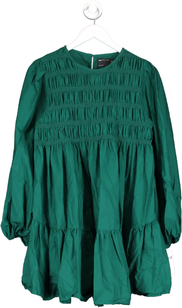 ASOS Green Chuck On Smock Dress UK 10