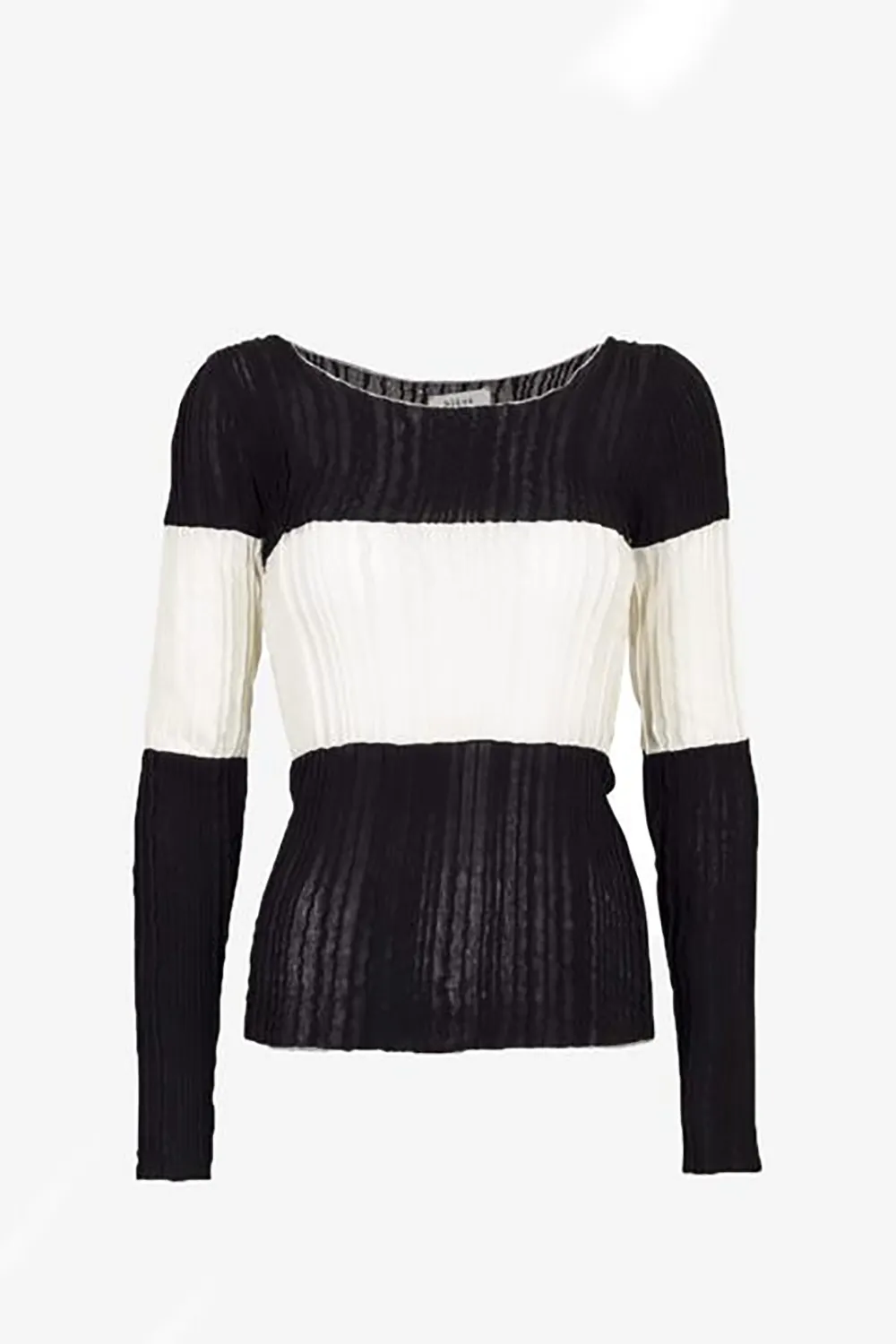 ayla blouse black & white <br> by Signe