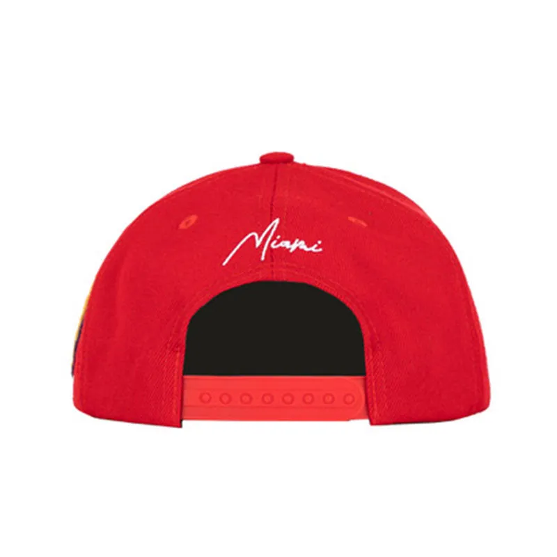 BAN MIAMI EXHIBIT A HAT RED 231BN0706