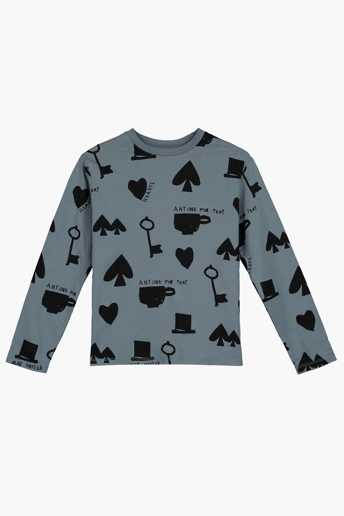 Beau Loves Wonderland Long Sleeve Jersey T-Shirt (Size 8/9 left)