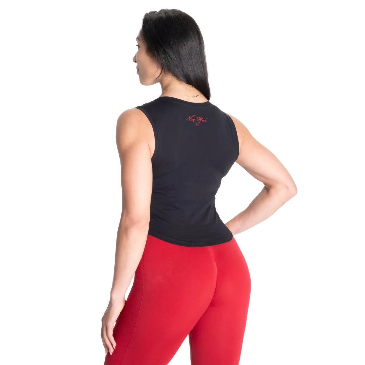 Better Bodies NY Tank Top - Black/Red