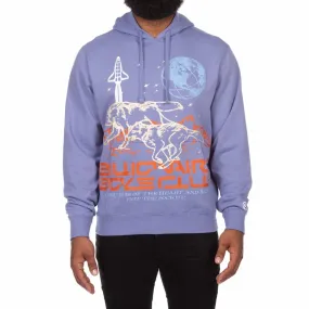 Billionaire Boys Club BB Hunt For The Moon Hoodie (Bleached Denim) 841-1303