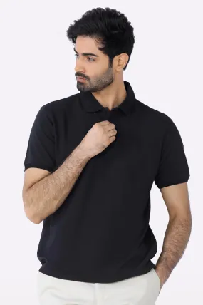 Black Basic Polo