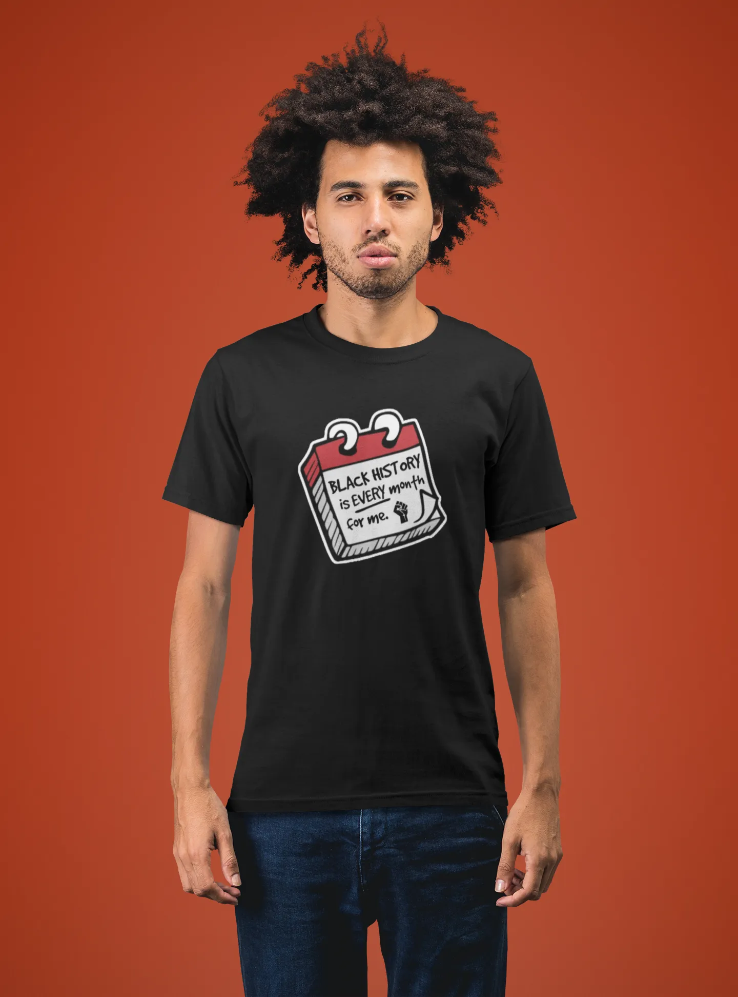 Black History is EVERY month Short Sleeve Tee