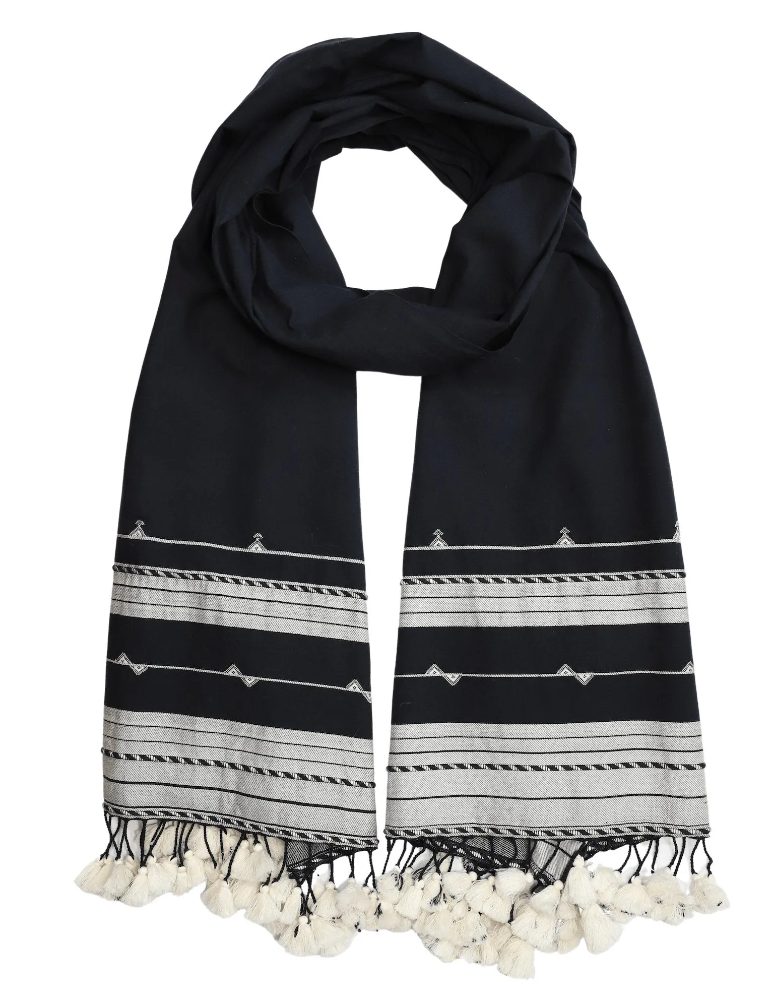 Black Kutch Scarf