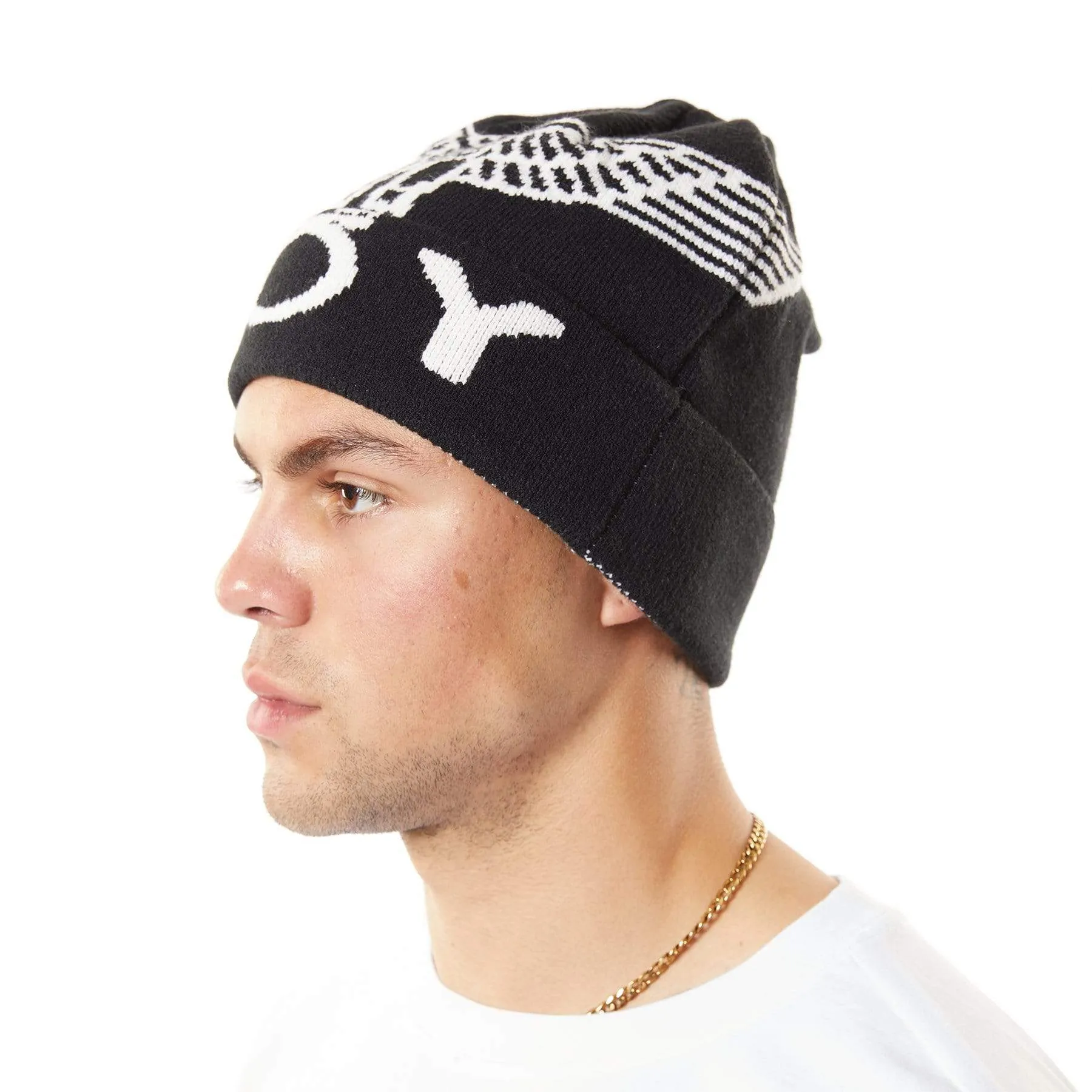 BOY WINGSPAN BEANIE - BLACK