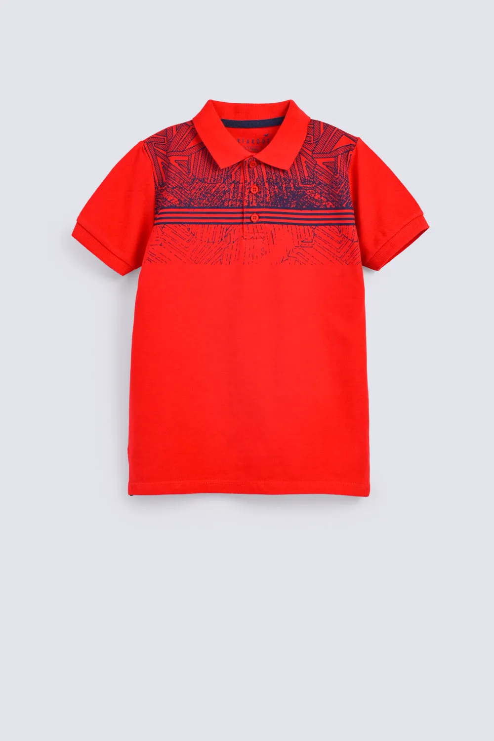 BOYS PRINTED POLO