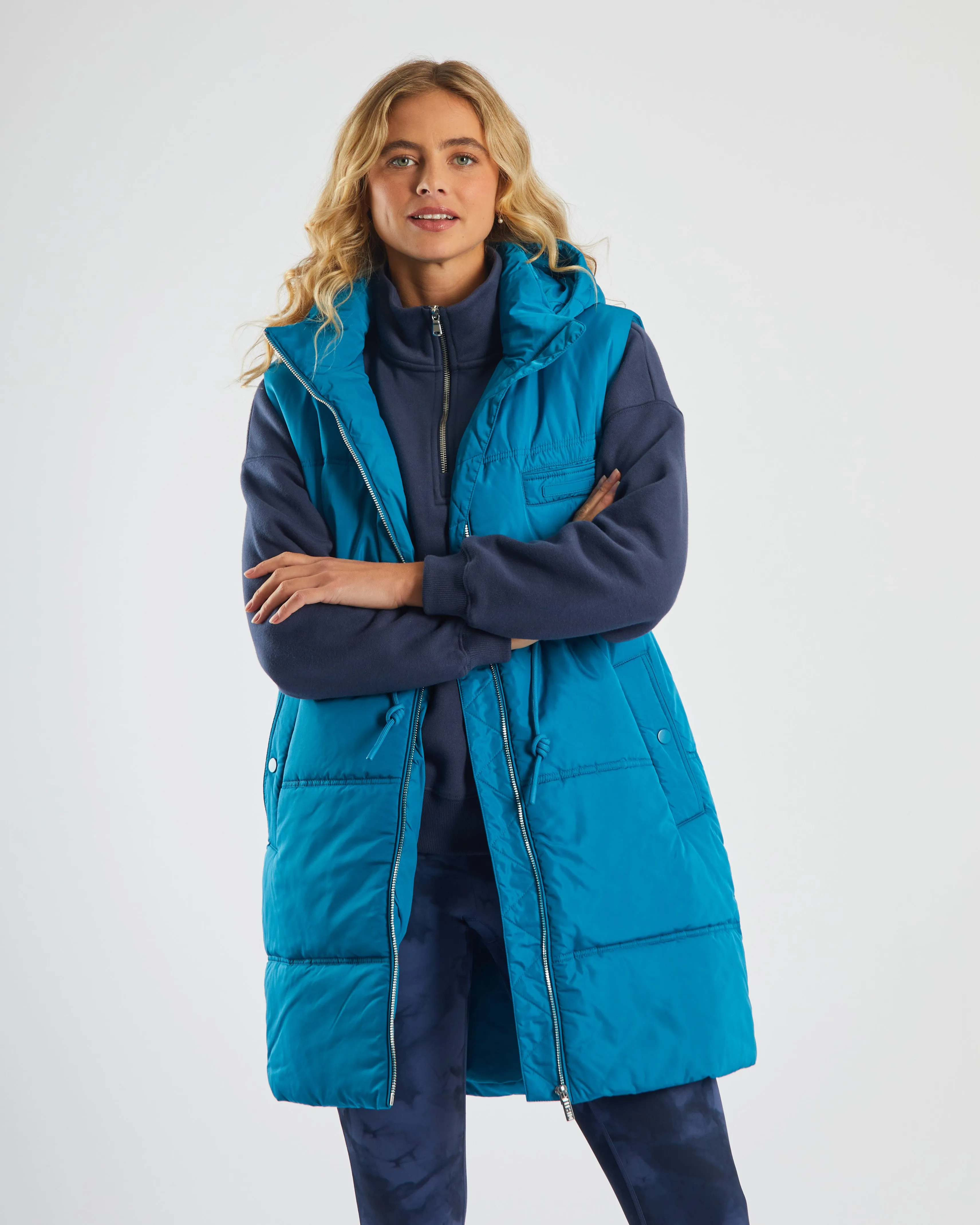 Brid Gilet Marine Teal