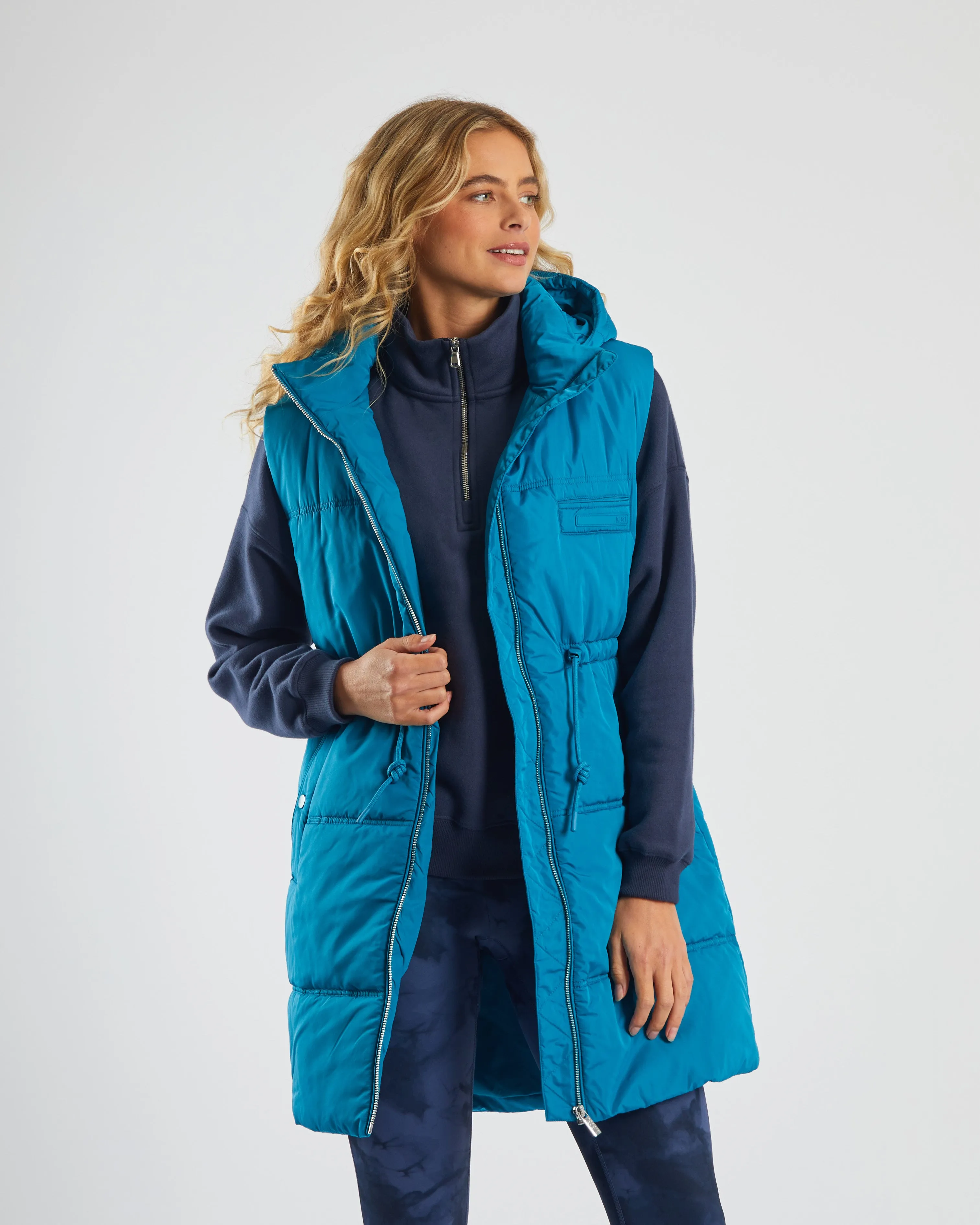 Brid Gilet Marine Teal