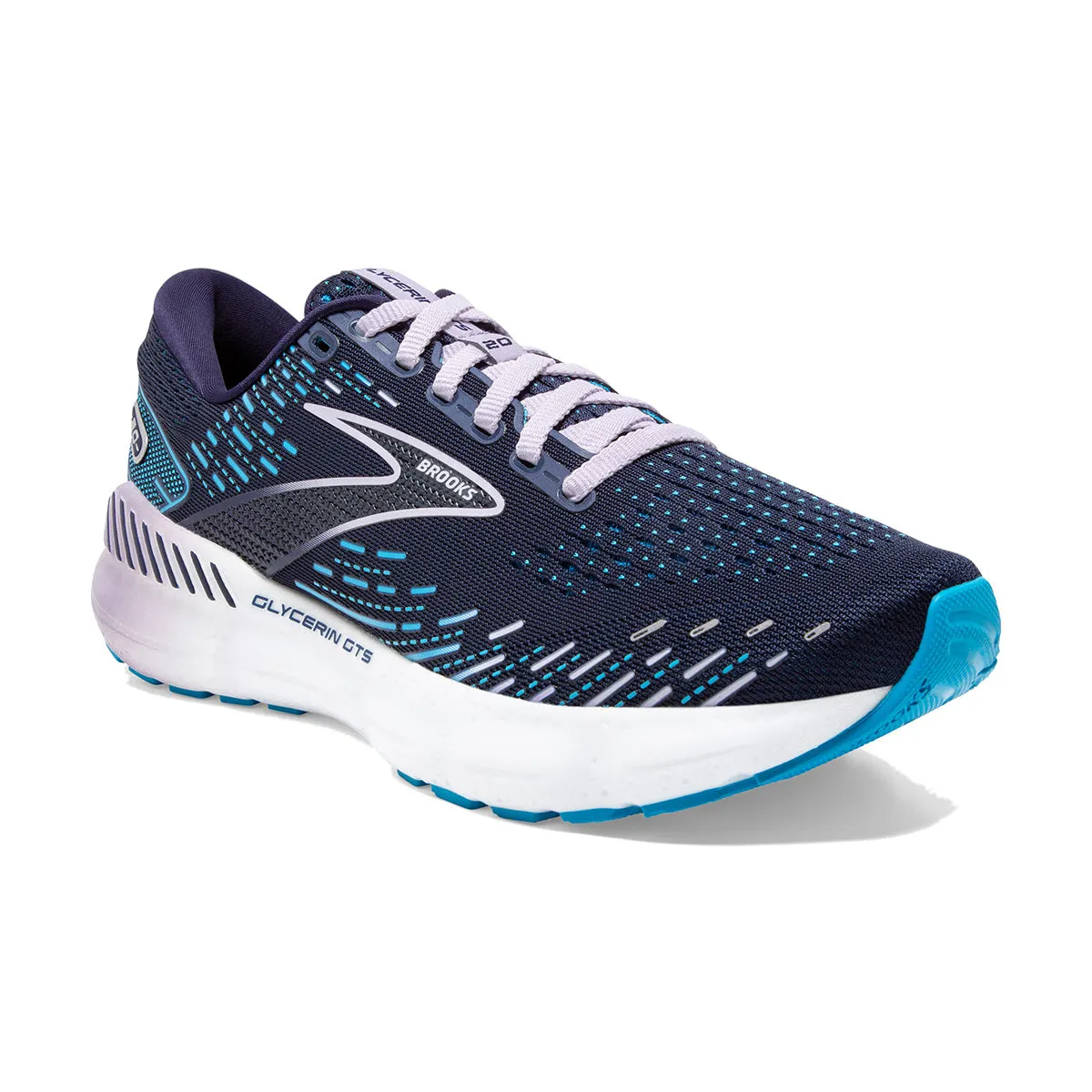 Brooks Glycerin GTS 20 Womens | Peacoat/ocean/pastel Lilac