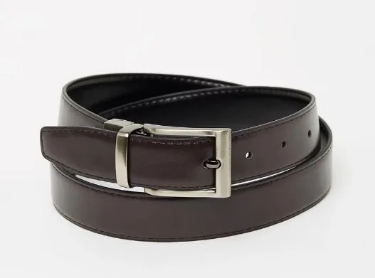 Buckle Banyan Black/Chestnut Belt