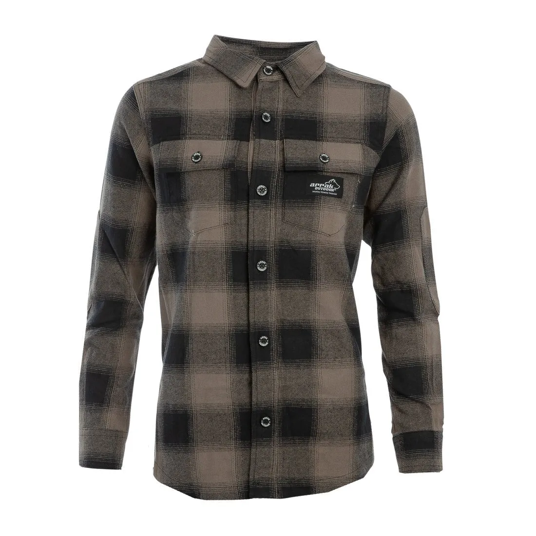 Canada Flannel Long-Sleeve Lady (Brown)