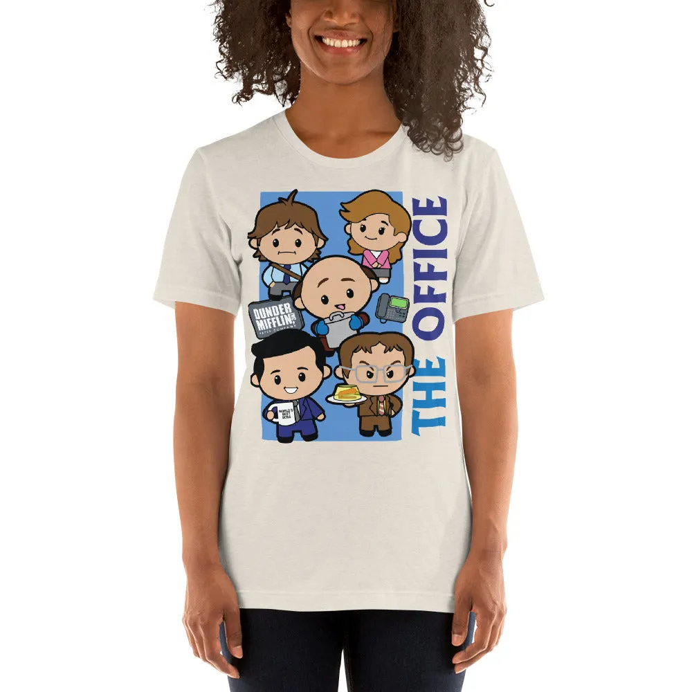 Cartoon Scranton Squad - Women's T-Shirt