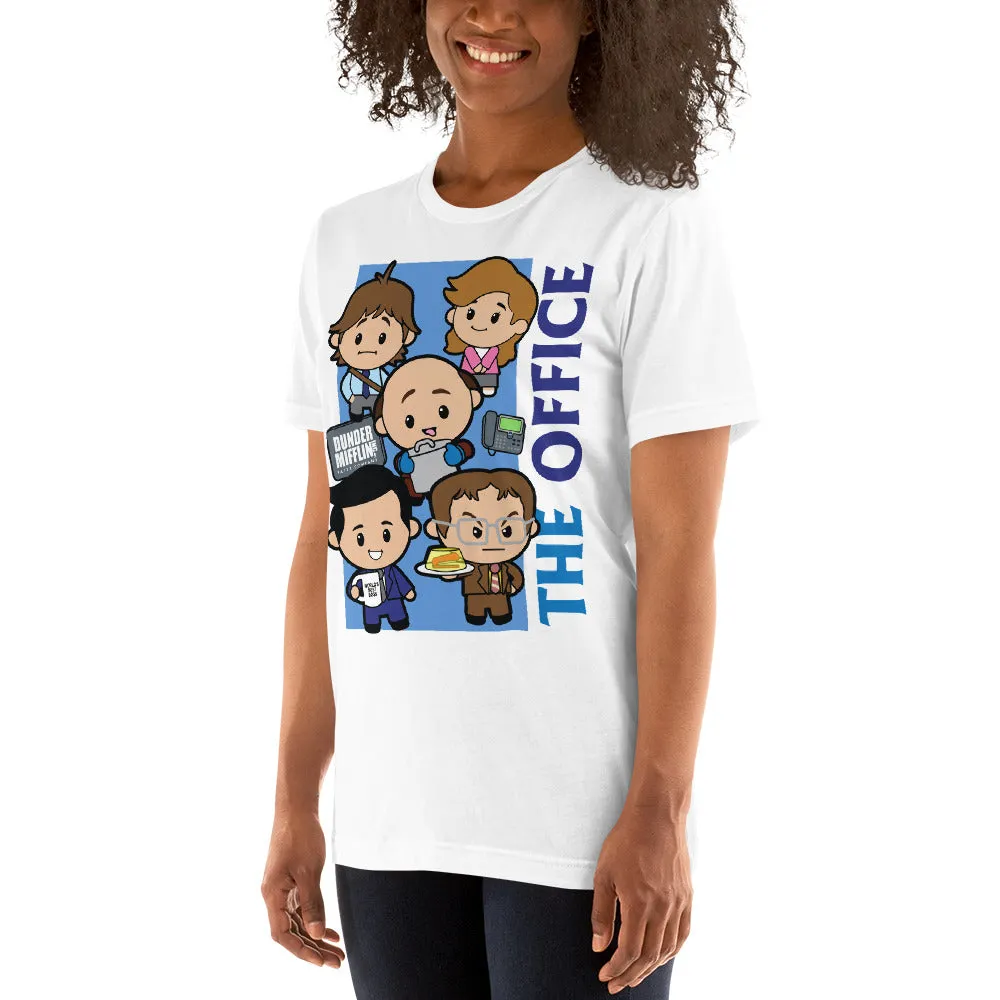 Cartoon Scranton Squad - Women's T-Shirt