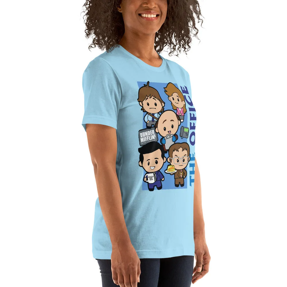 Cartoon Scranton Squad - Women's T-Shirt