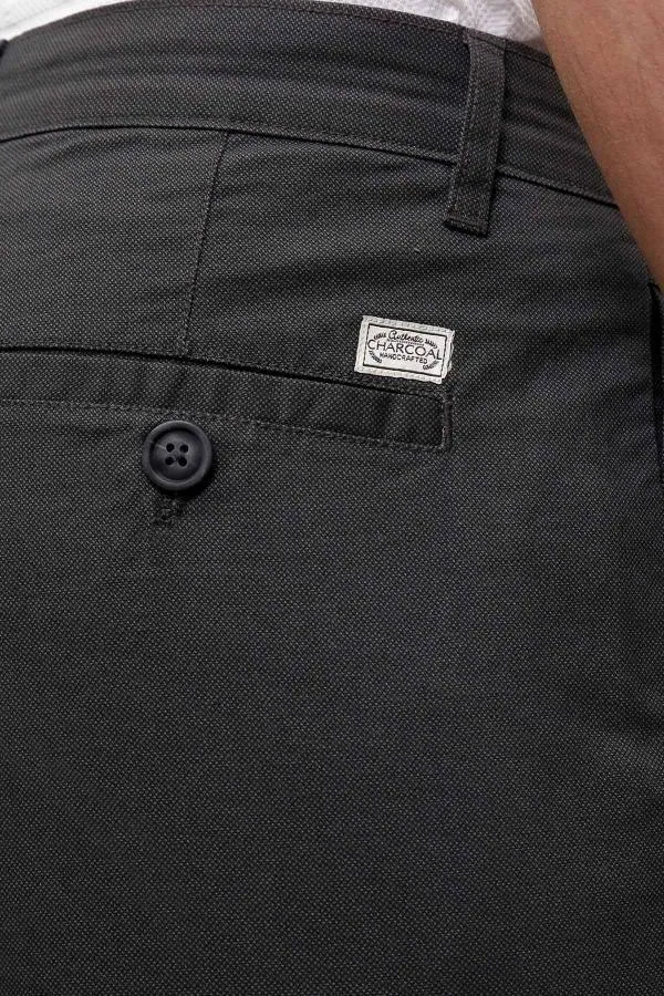 CASUAL PANT CROSS POCKET SLIM FIT DARK GREY