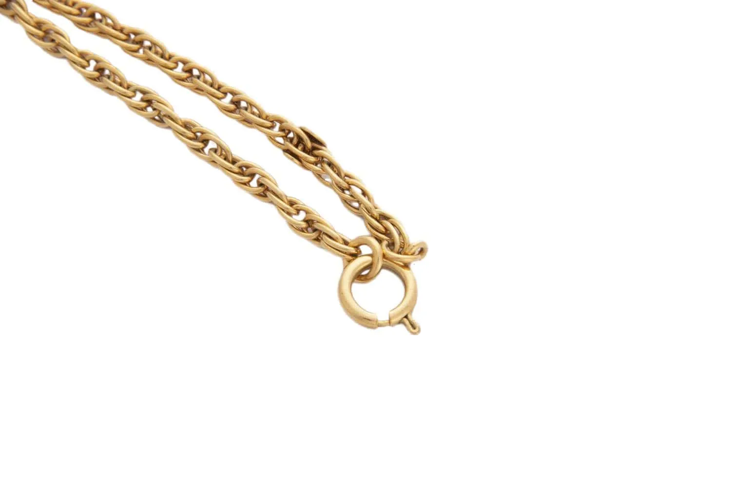 Chanel Vintage CC Pendant Necklace 44CM