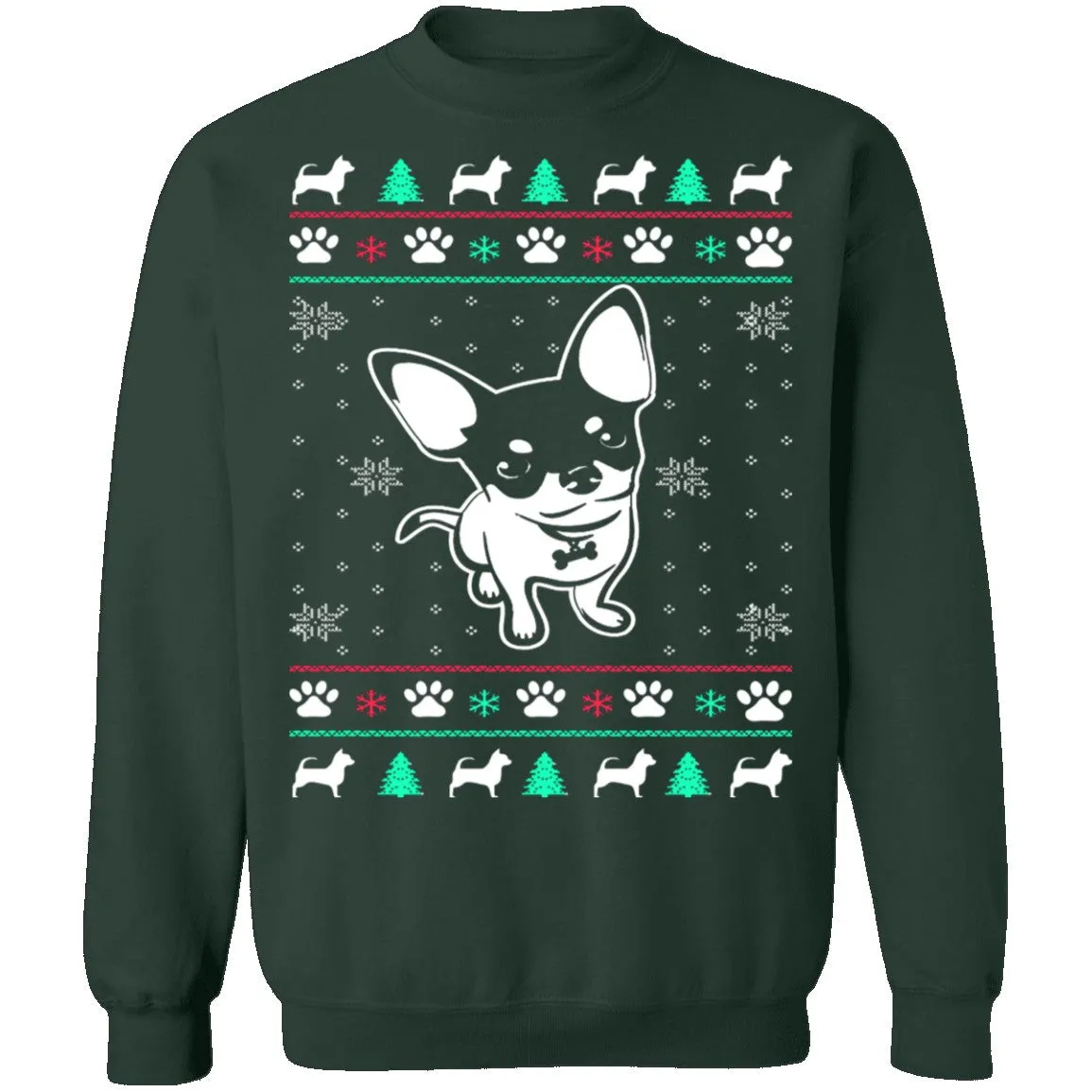 Chihuahua Ugly Christmas Sweater