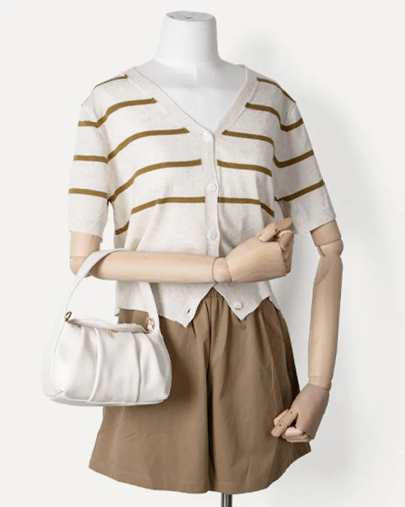 Cloud pleated Handbag