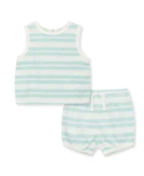 Coastal Stripe 2Pc Set