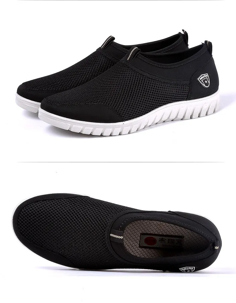 ComfyBoat Breatheable Slip Ons - Black