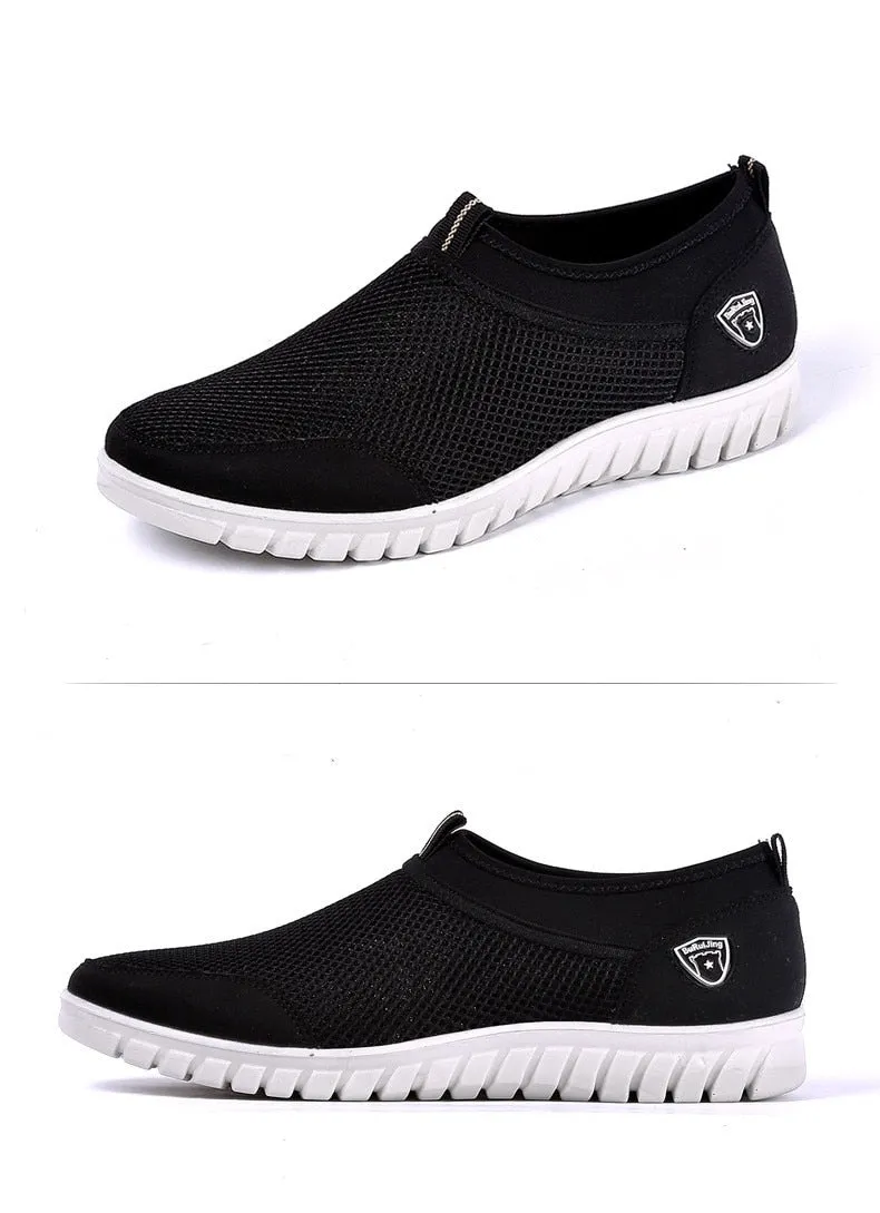 ComfyBoat Breatheable Slip Ons - Black