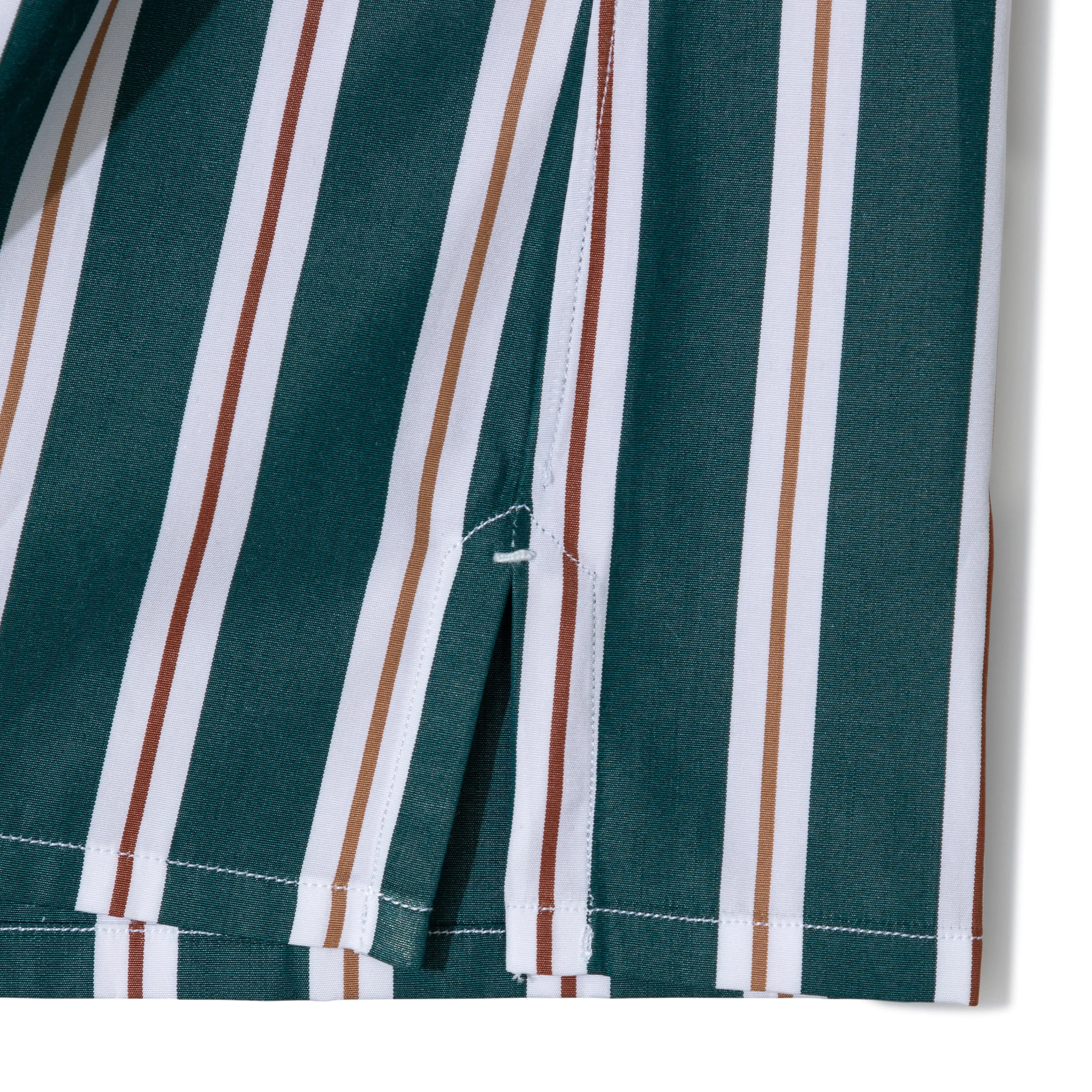 Cotton Awning Stripe Summer Shirt