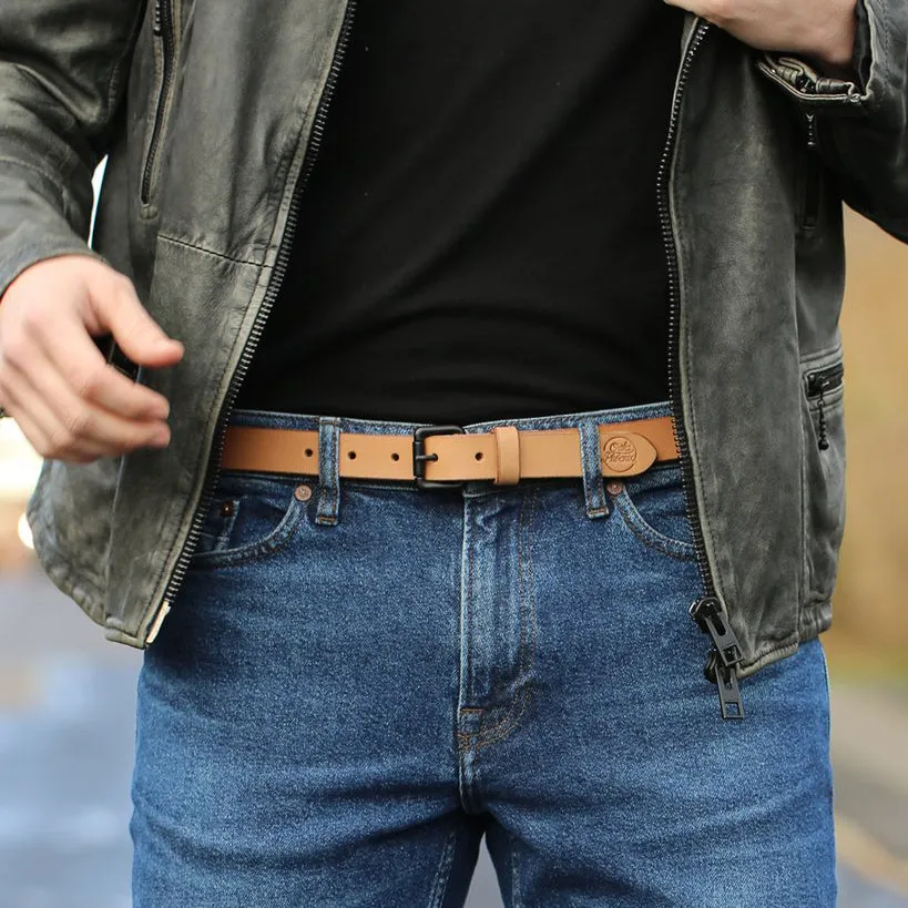 Daily Belt - Tan / Black (24 mm)