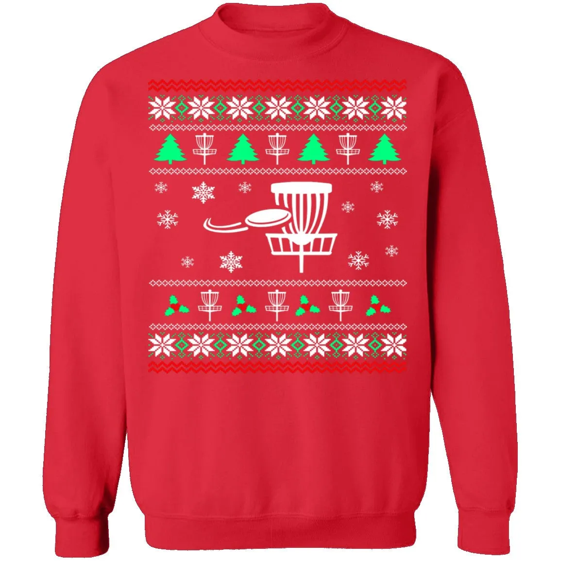 Disc Golf Ugly Christmas Sweater