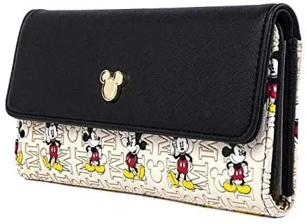 Disney Mickey Mouse Allover Print Hardware Wallet