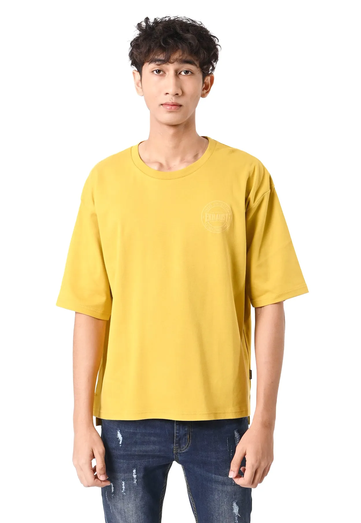 EXHAUST ROUND NECK T SHIRT [OVERSIZE] 1309