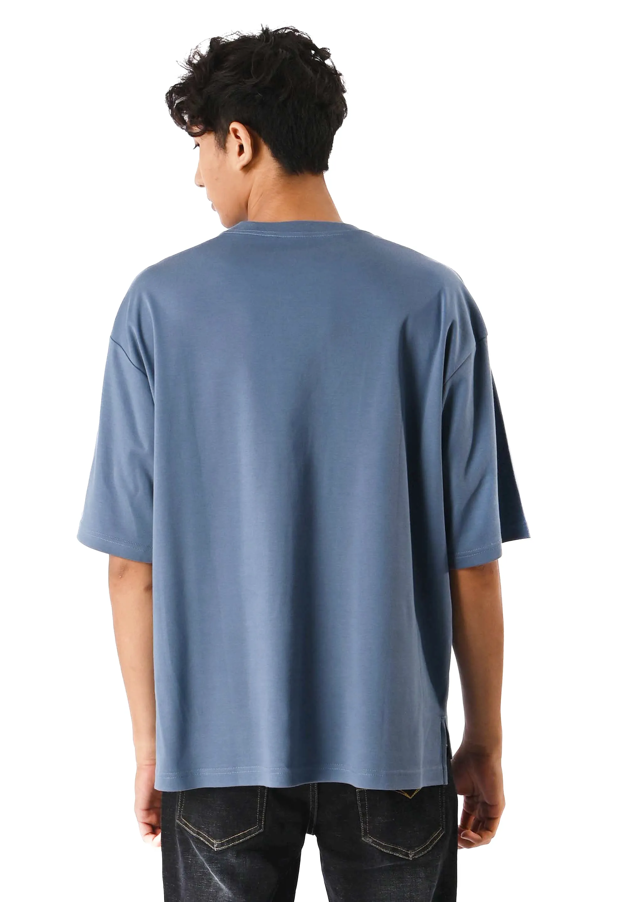 EXHAUST ROUND NECK T SHIRT [OVERSIZE] 1309