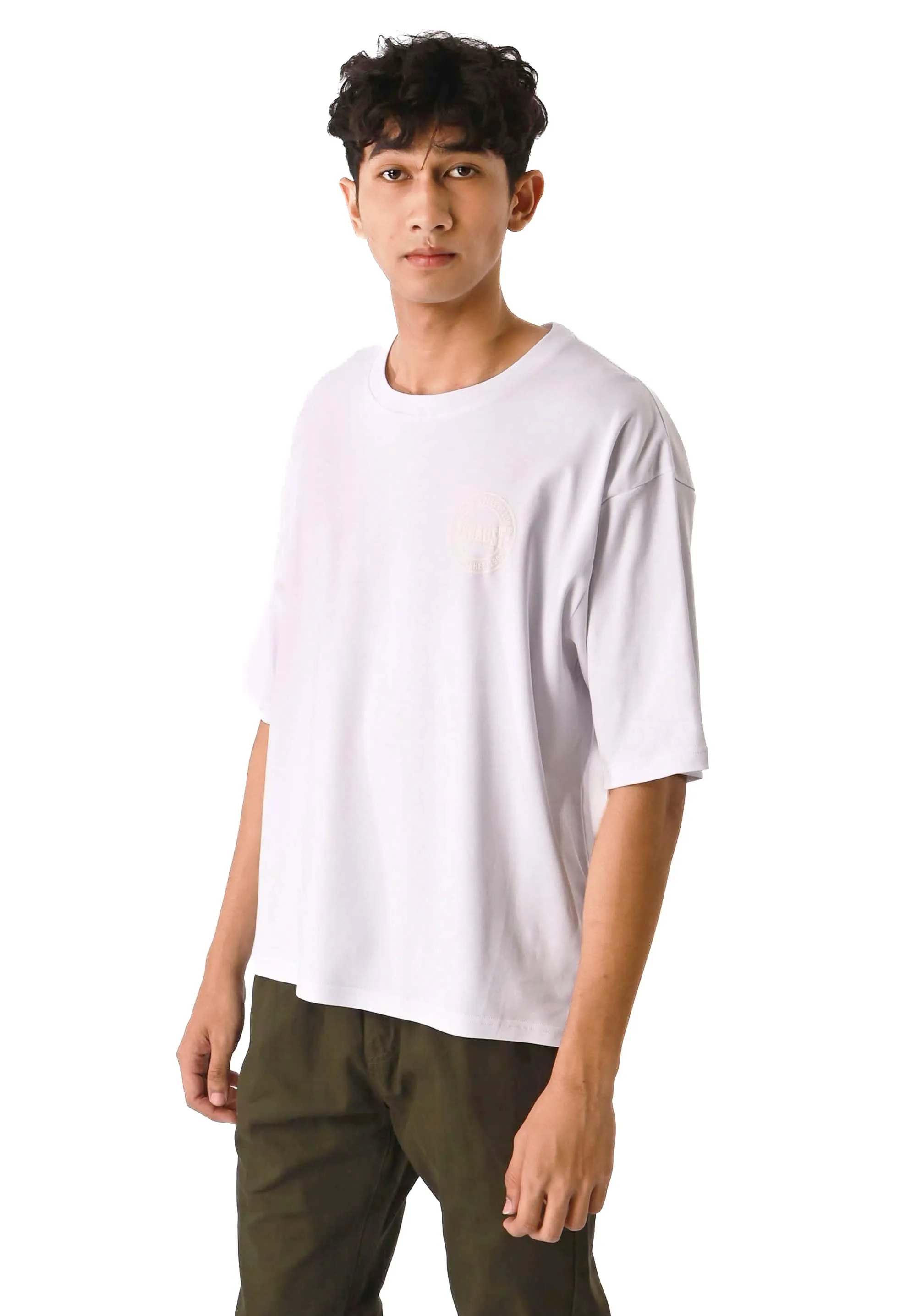 EXHAUST ROUND NECK T SHIRT [OVERSIZE] 1309