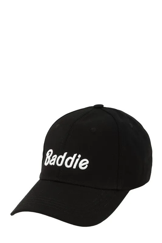 Explore More Collection - BADDIE Embroidery Cotton Cap