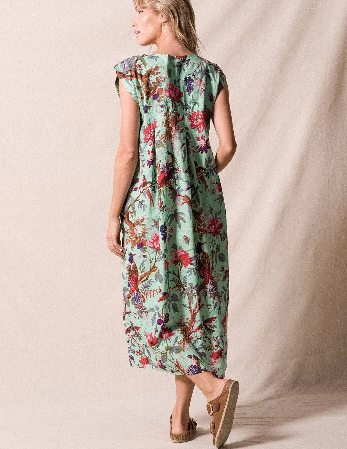 Fair Trade Amara Dress - Mint - As-Is-Clearance