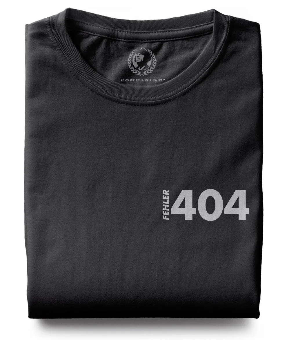 Fehler 404 ― T-Shirt - Schwarz