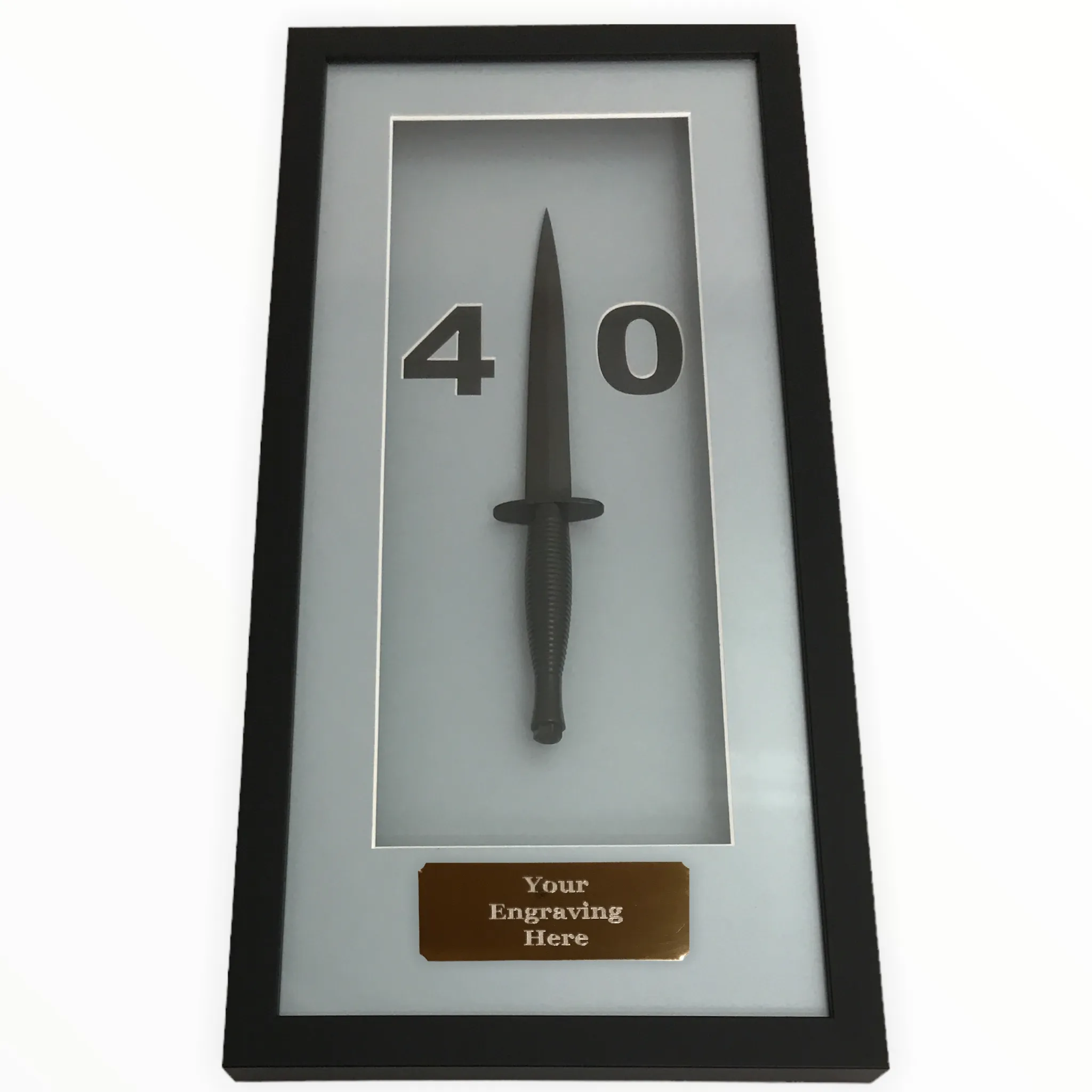 Framed Commando Dagger - 40 Commando