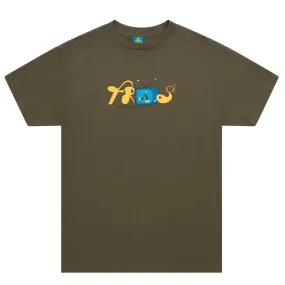 Frog Television Tee - Army