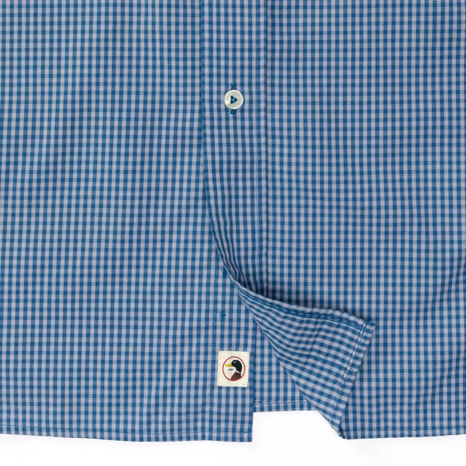 Fuller Plaid Cotton Poplin Sport Shirt