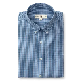 Fuller Plaid Cotton Poplin Sport Shirt