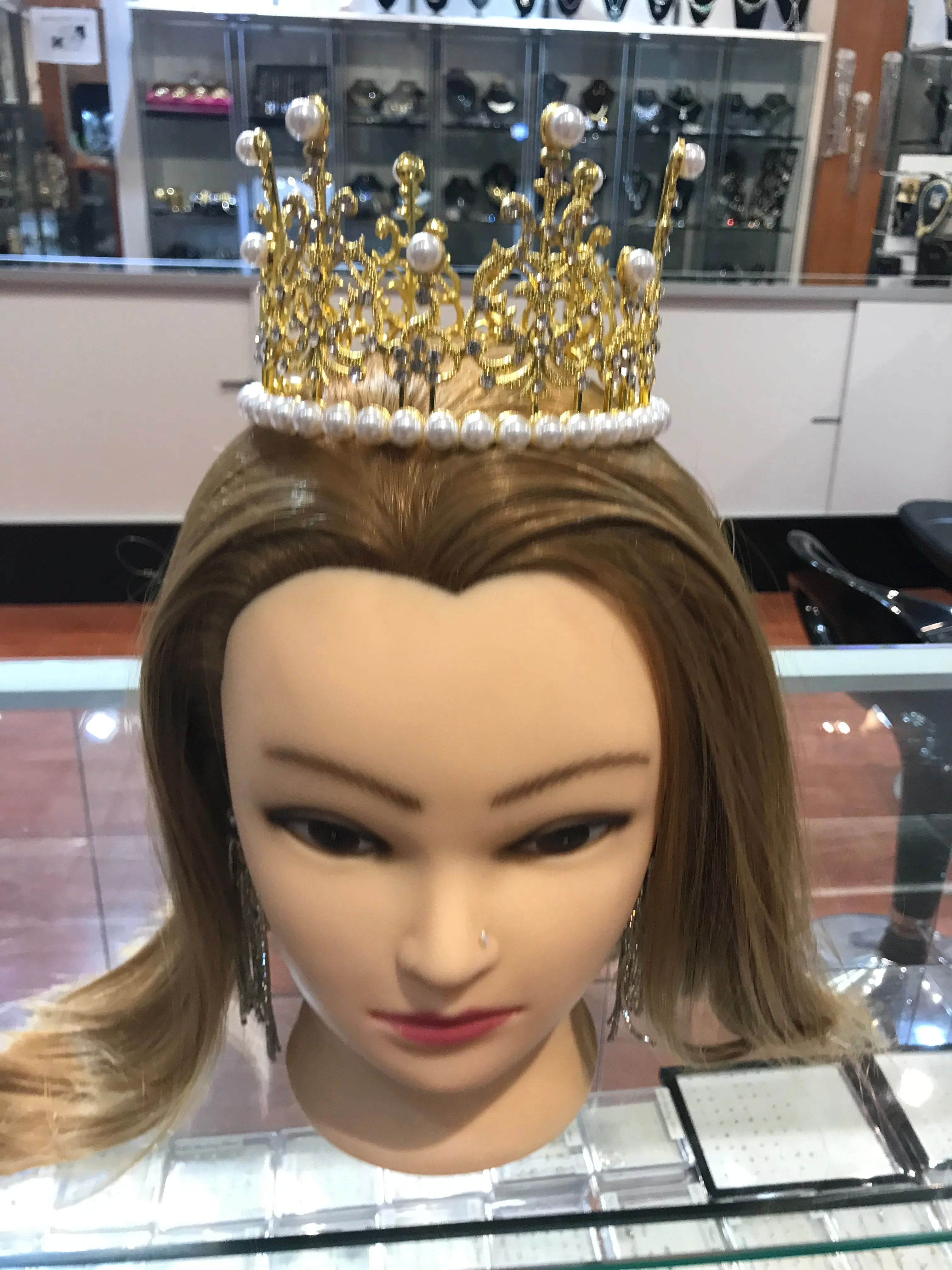 Gold crown