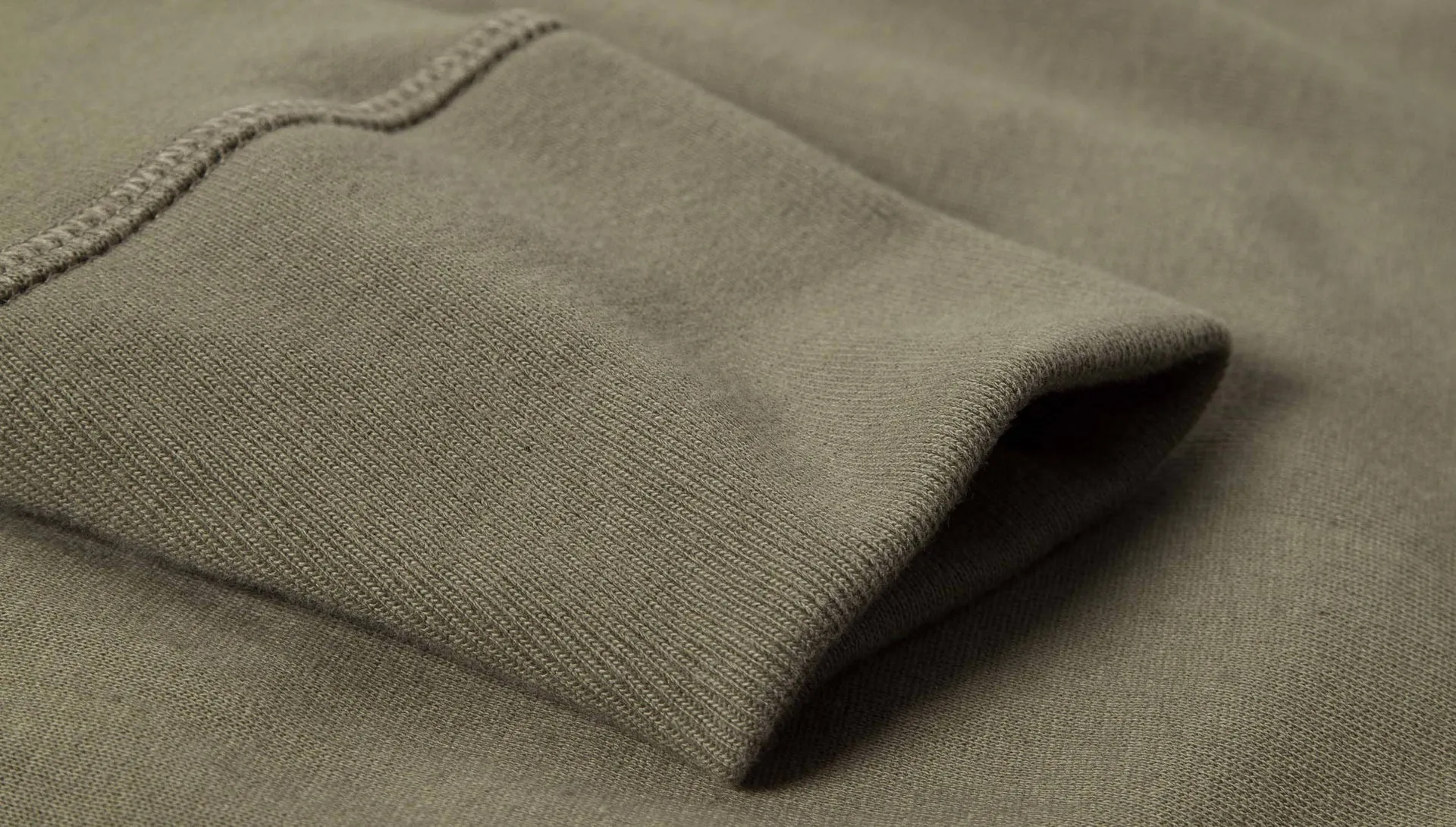 GOOD ORIGINALS | Loopwheeled Sweatshirt 12oz | Army