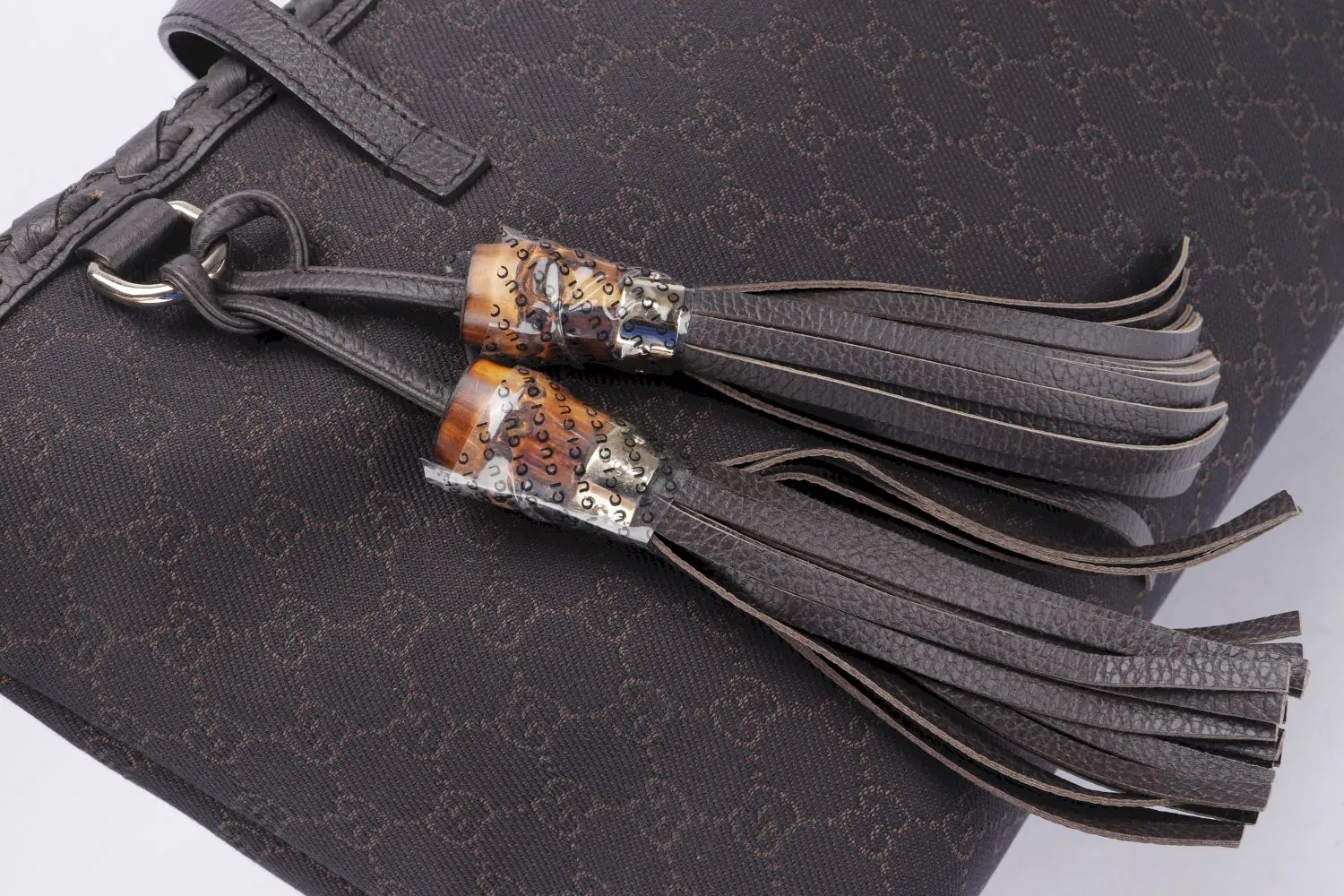 Gucci Tote Bag, Dark Color Monogram