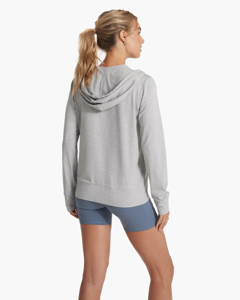 Halo Performance Hoodie 2.0: Pale Grey Heather