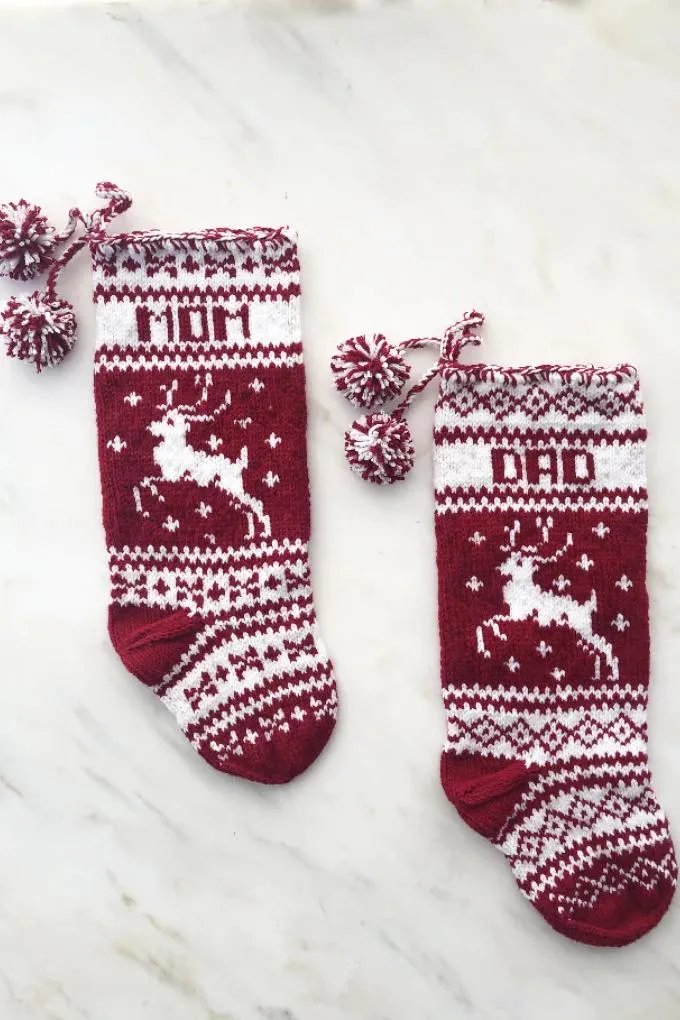 Heirloom Classic Christmas Custom Stockings - Handmade for you